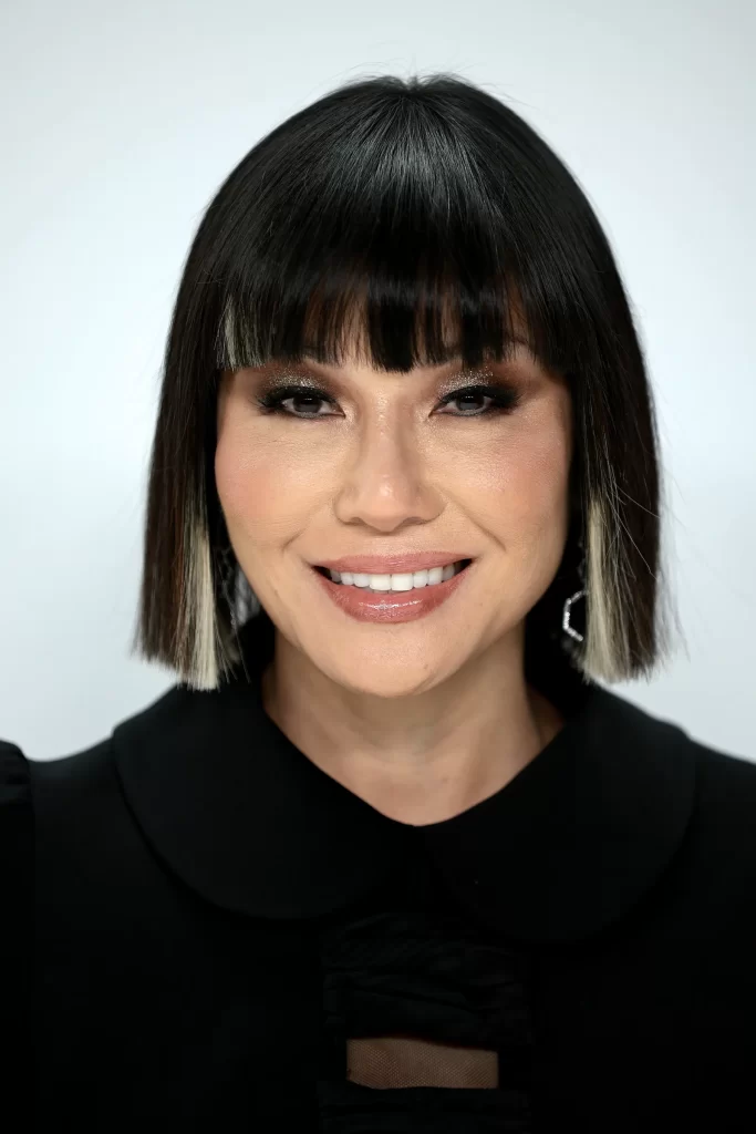 blunt bangs